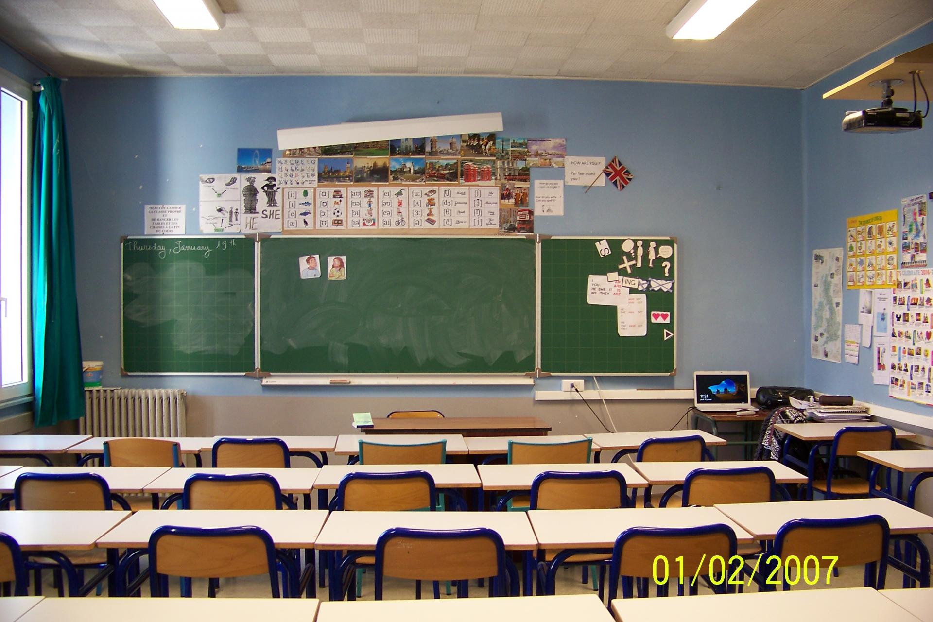 English classroom 1