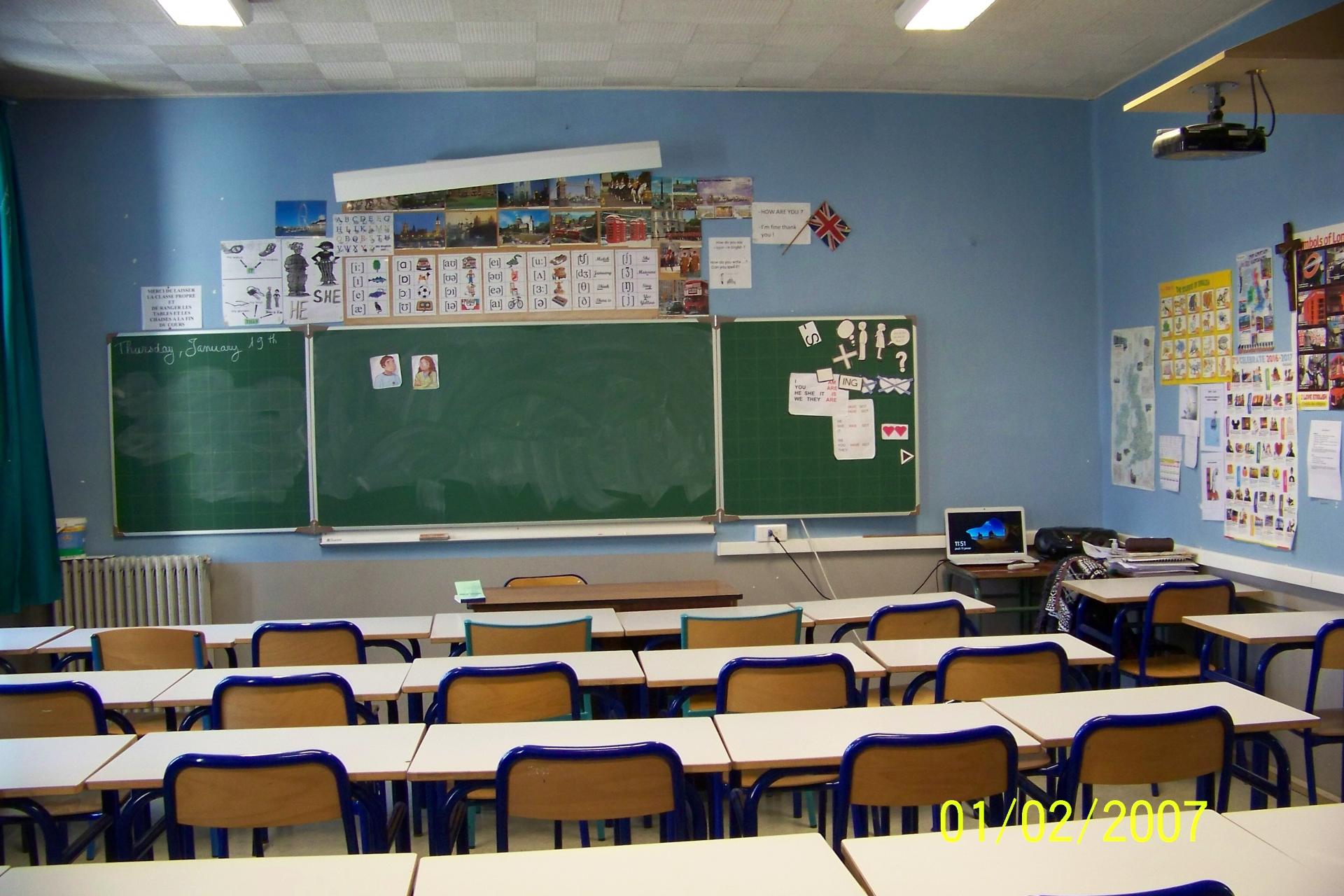 English classroom 4 1