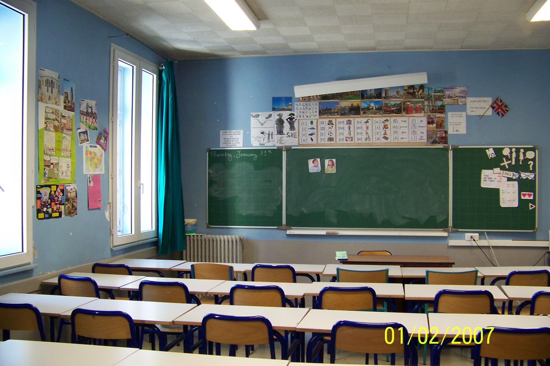 English classroom 9 1