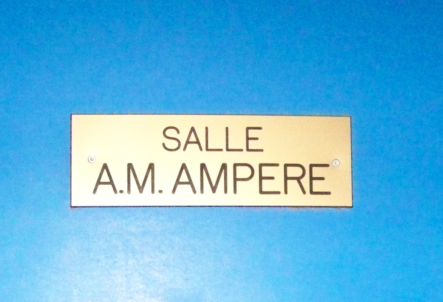 Physics classroom door 3